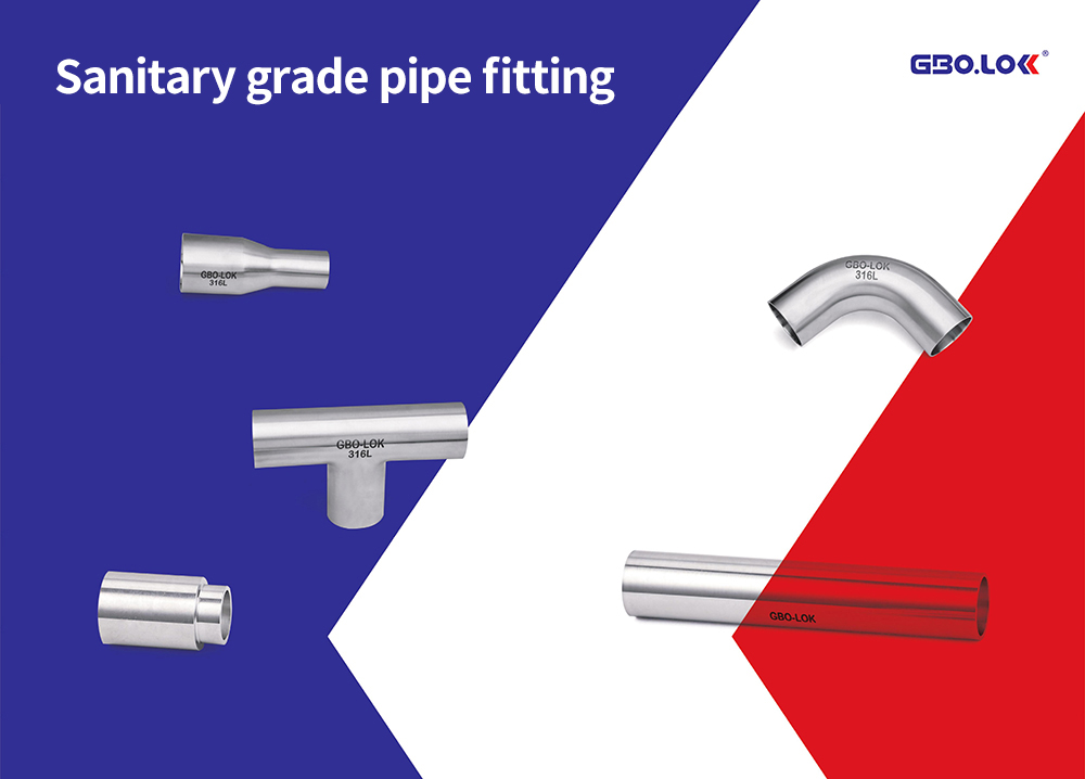 Sanitary grade pipe fitting